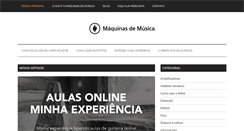 Desktop Screenshot of maquinasdemusica.com